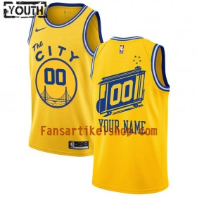 NBA Golden State Warriors Trikot Benutzerdefinierte Nike 2019-2020 Hardwood Classics Swingman - Kinder